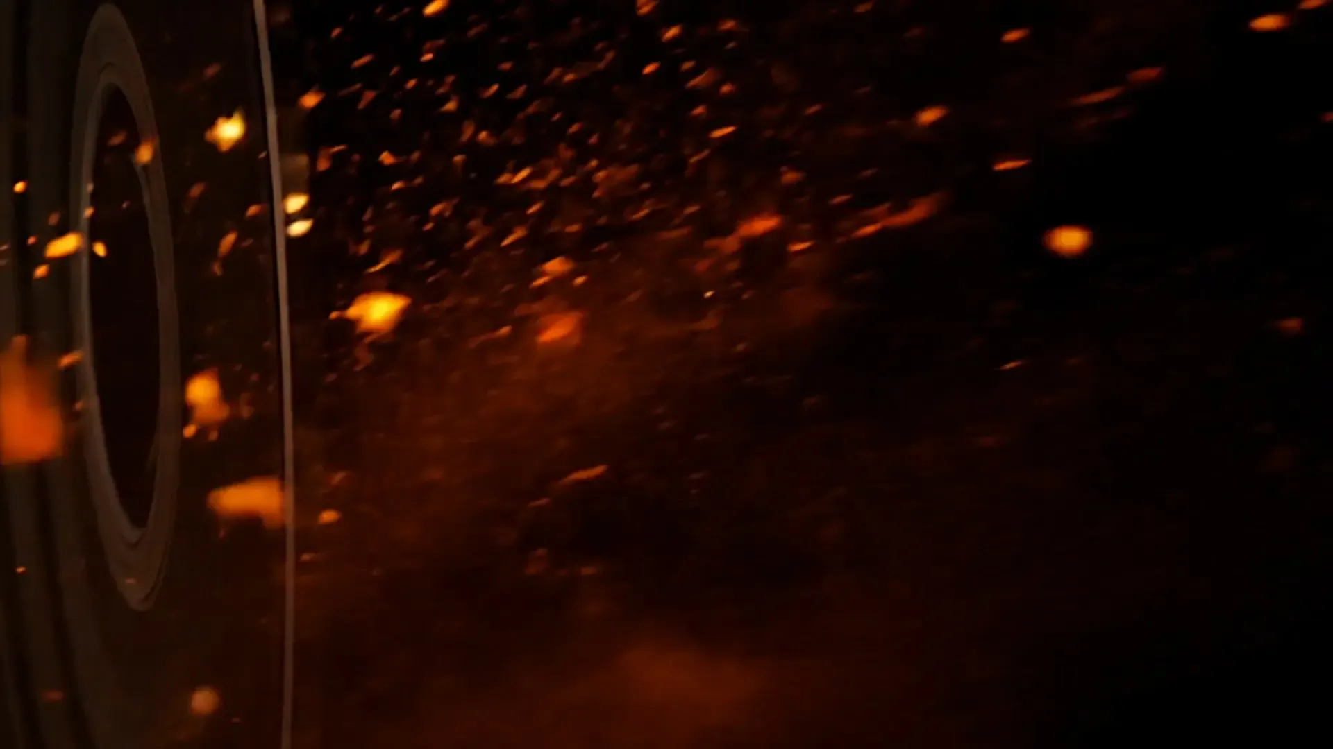 Blazing Sparks Overlay for Action Movie Sequences